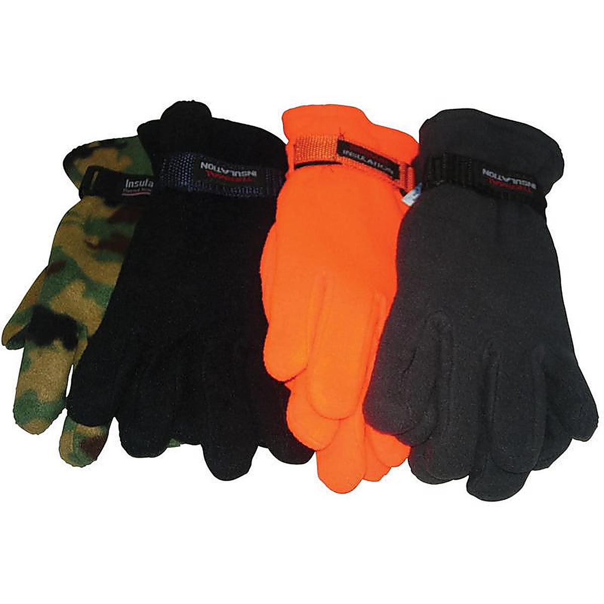 Diamond Visions 05-0121 Assorted Fleece Cold Weather Gloves