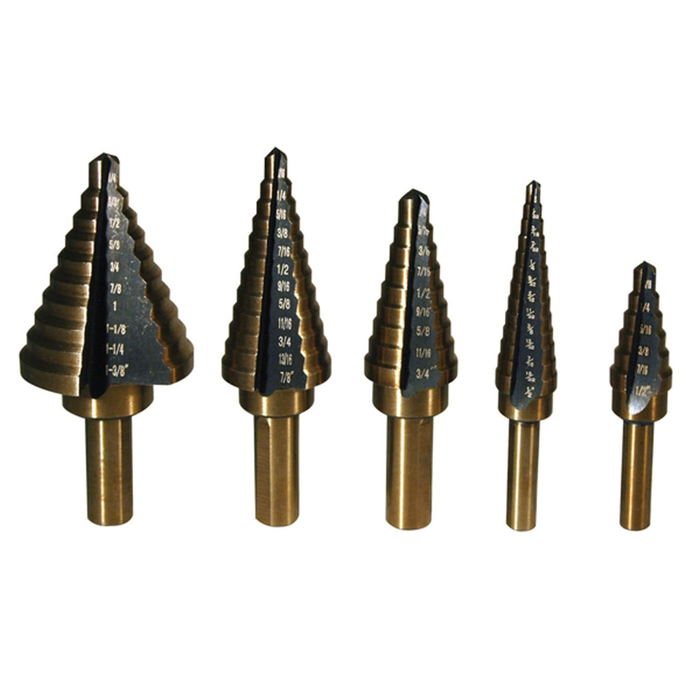 ATD - 9200 - 5 Piece Step Drill Bit Set