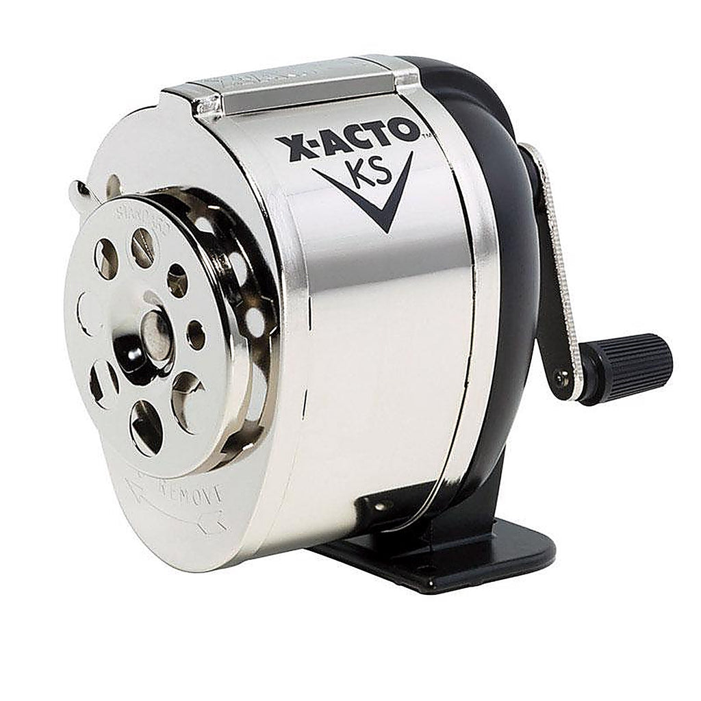 X-Acto - 1031LMR - Ks Silver Manual Pencil Sharpener