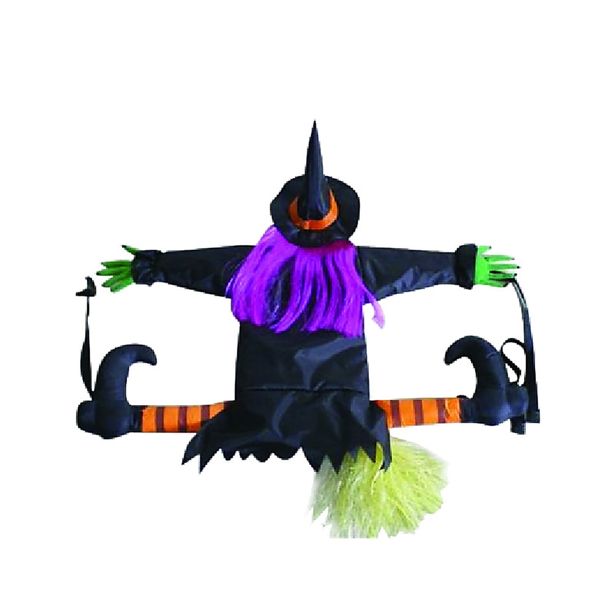 Gemmy 60073 Crashing Witch Hanging Dcor