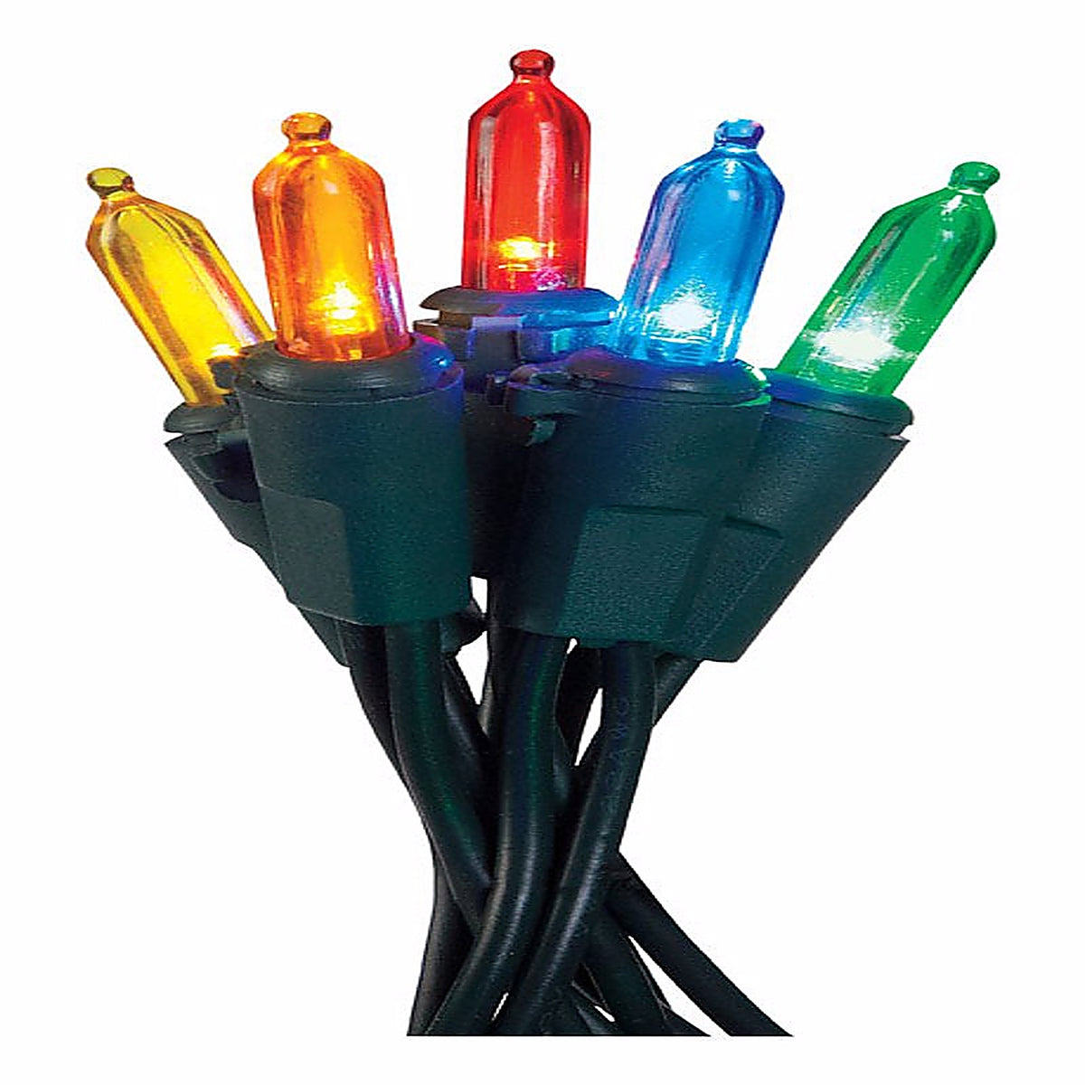 Celebrations G8234212 LED Mini Multi-color 100 count String Christmas Lights 24.75 ft.