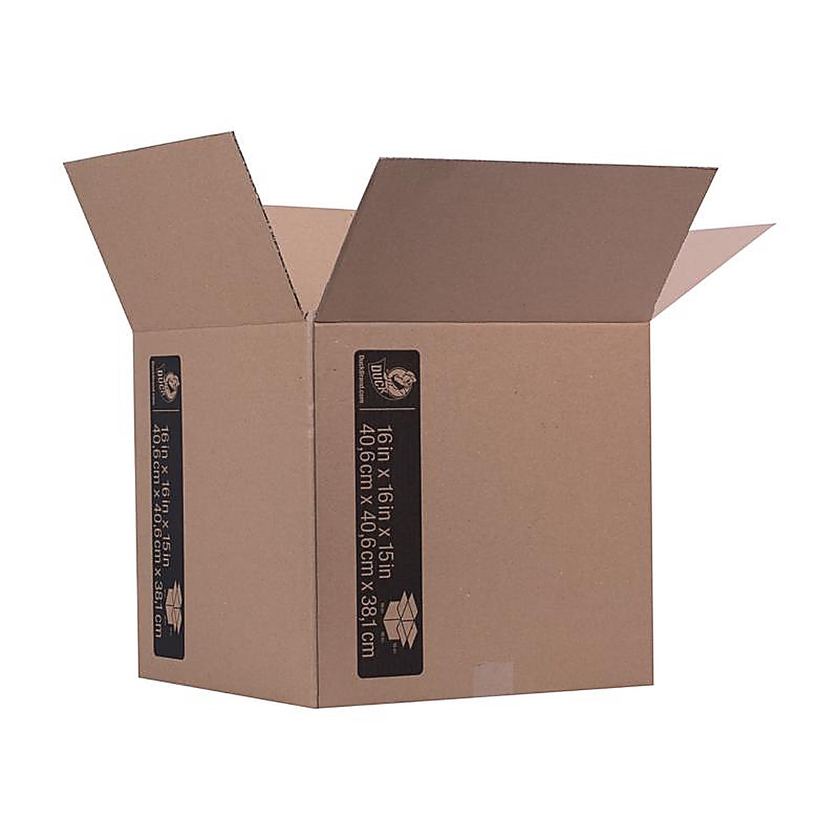 Duck - 281502 - 16 In. H X 16 In. W X 15 In. L Cardboard Corrugated Box 1 Pack