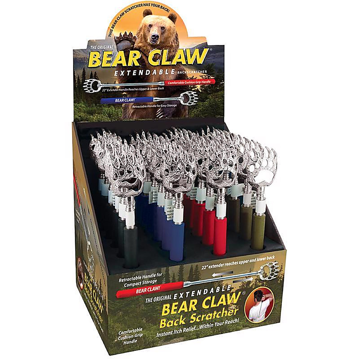 DM Merchandising - B-CLAW - Bear Claw Health and Beauty Back Scratcher 1 Pack