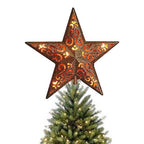 Celebrations 49136A-71 Assorted 5 Point Star Tree Topper