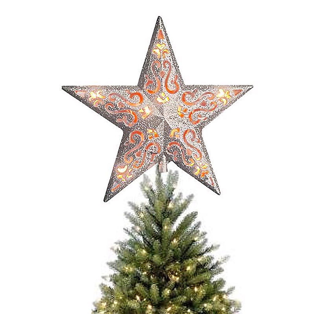 Celebrations 49136A-71 Assorted 5 Point Star Tree Topper