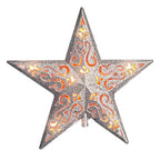 Celebrations 49136A-71 Assorted 5 Point Star Tree Topper