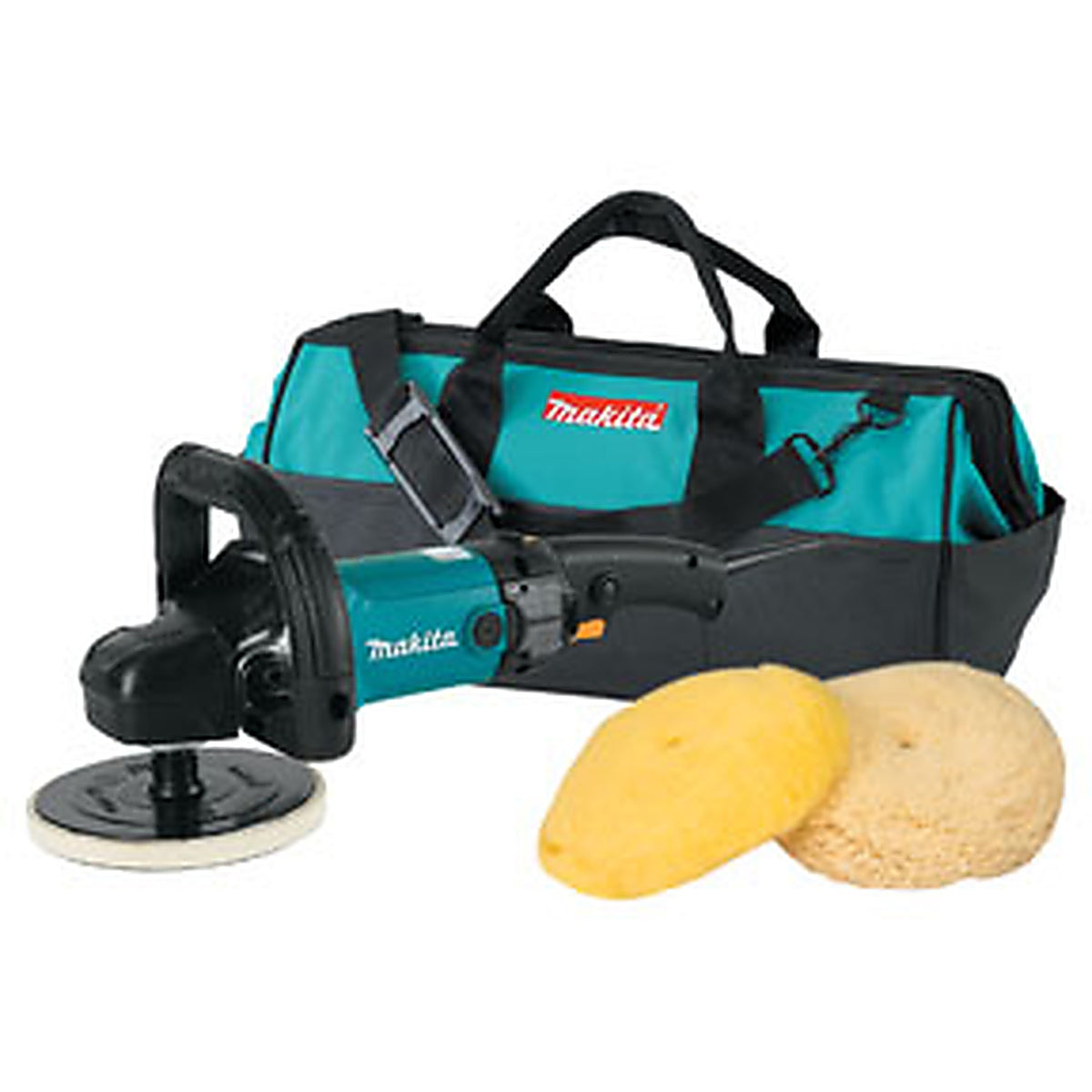Makita - 9237CX3 - 7 Inch Polisher Kit with Wool Pads