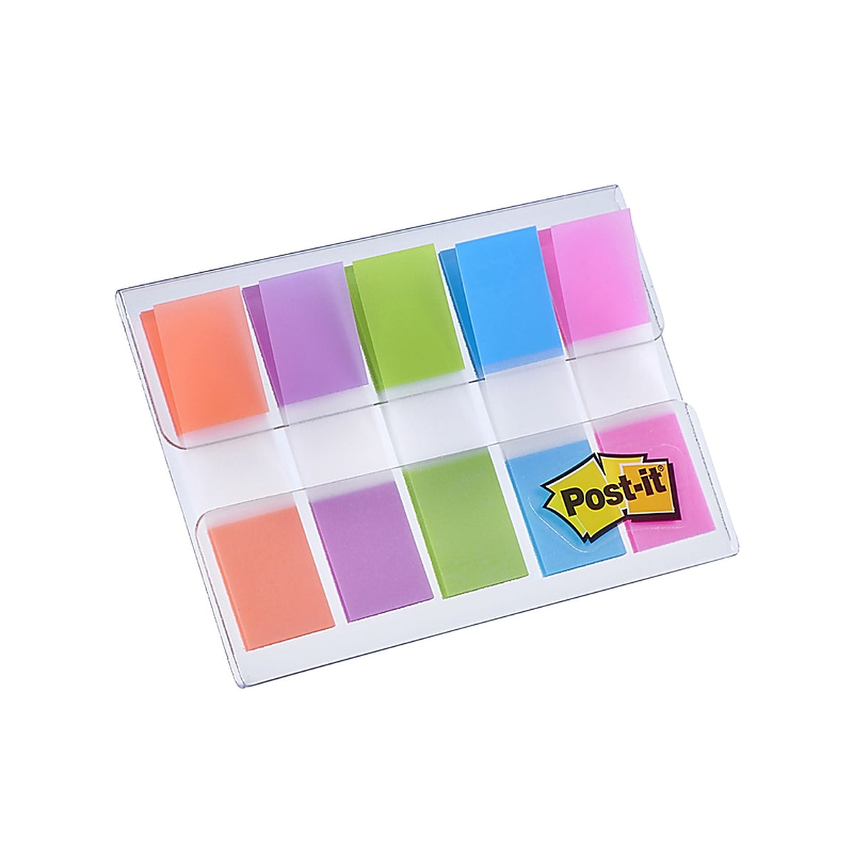 Post-It - 683-5CB - 0.5 In. W X 1.7 In. L Assorted Flag Page Markers 5 Pad