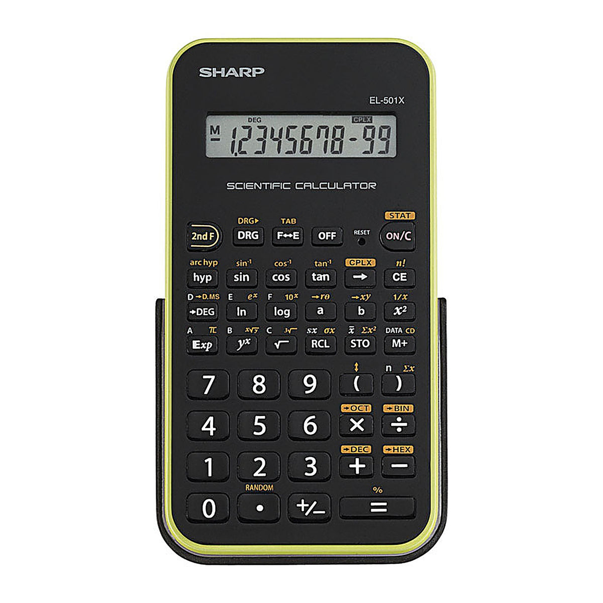 Sharp - EL501X2 - Black 10 Digit Scientific Calculator