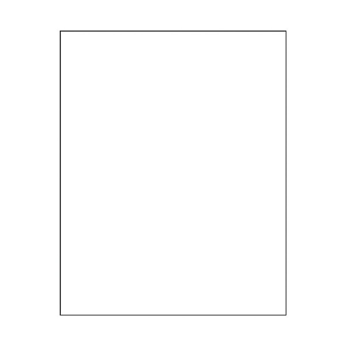 Office Depot - 858286 - 14 In. W X 11 In. L White Poster Board