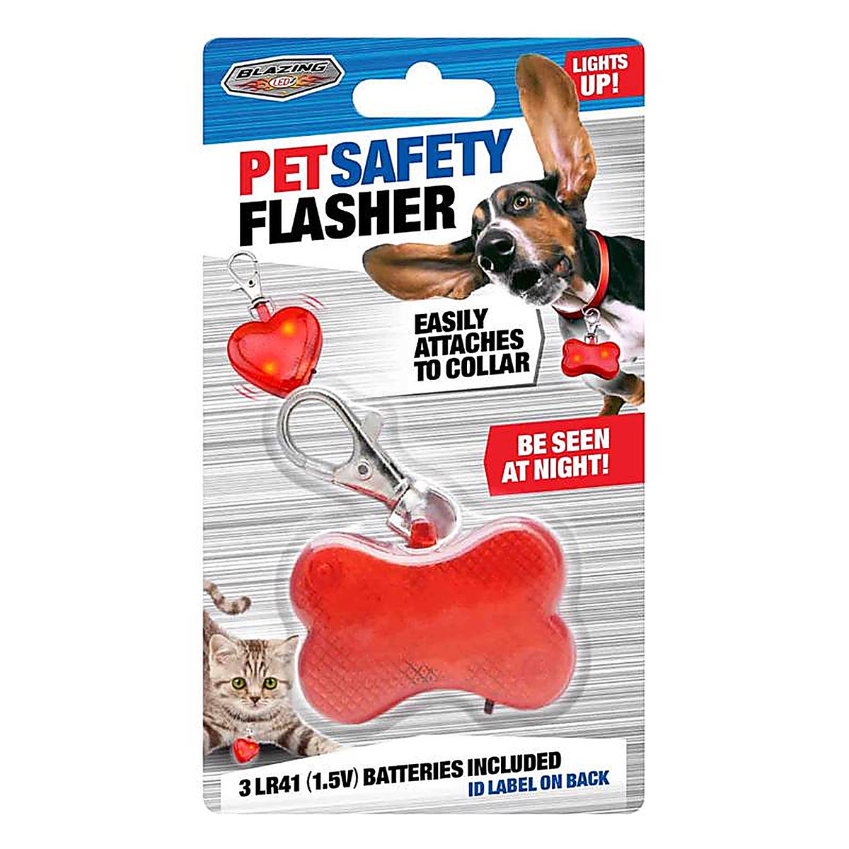 Blazing LEDz 900233 Pet Safety Flasher 1/Pack