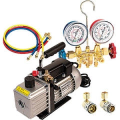 FJC 9281 Vacuum Pump & Gauge Set Assortment