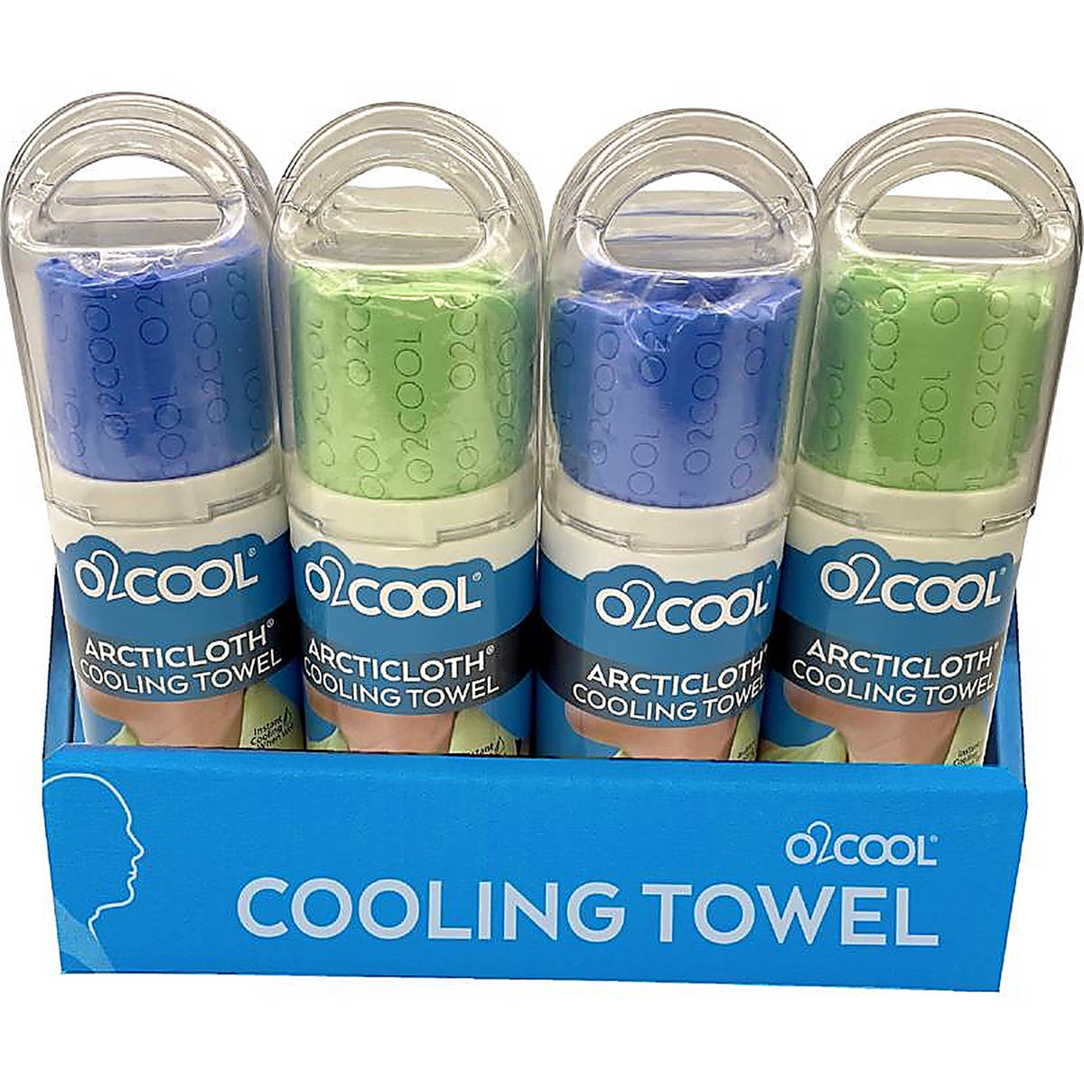 O2cool - CT01001 - Arcticloth Health and Beauty Cool Towel Cotton 1 Pack
