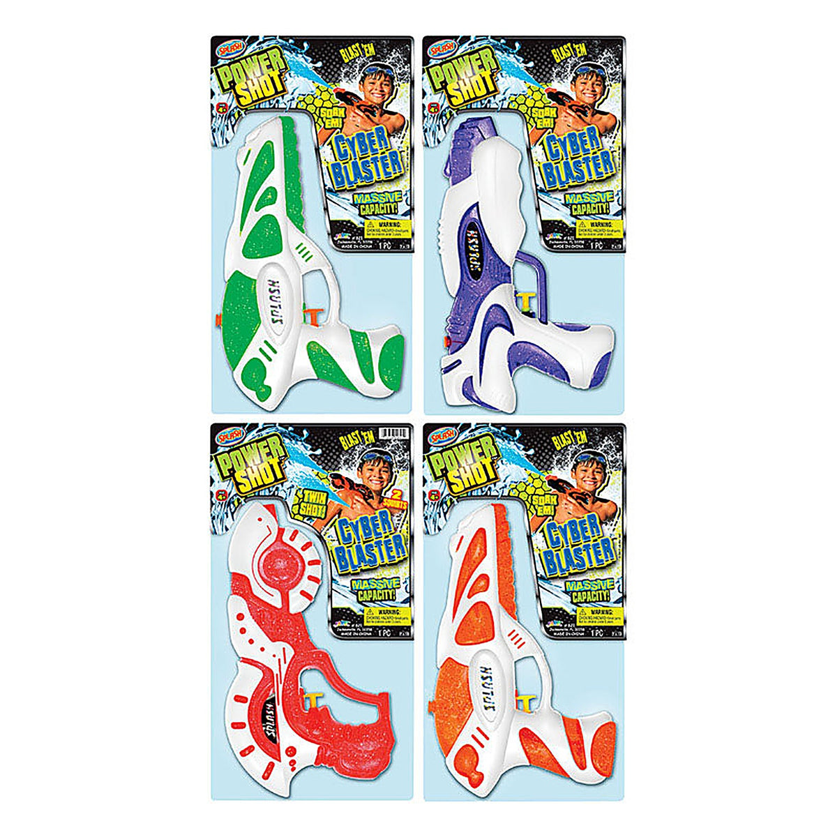 JA-RU 821 Splash Outdoor Water Toys Water Gun plastic 1/Pack
