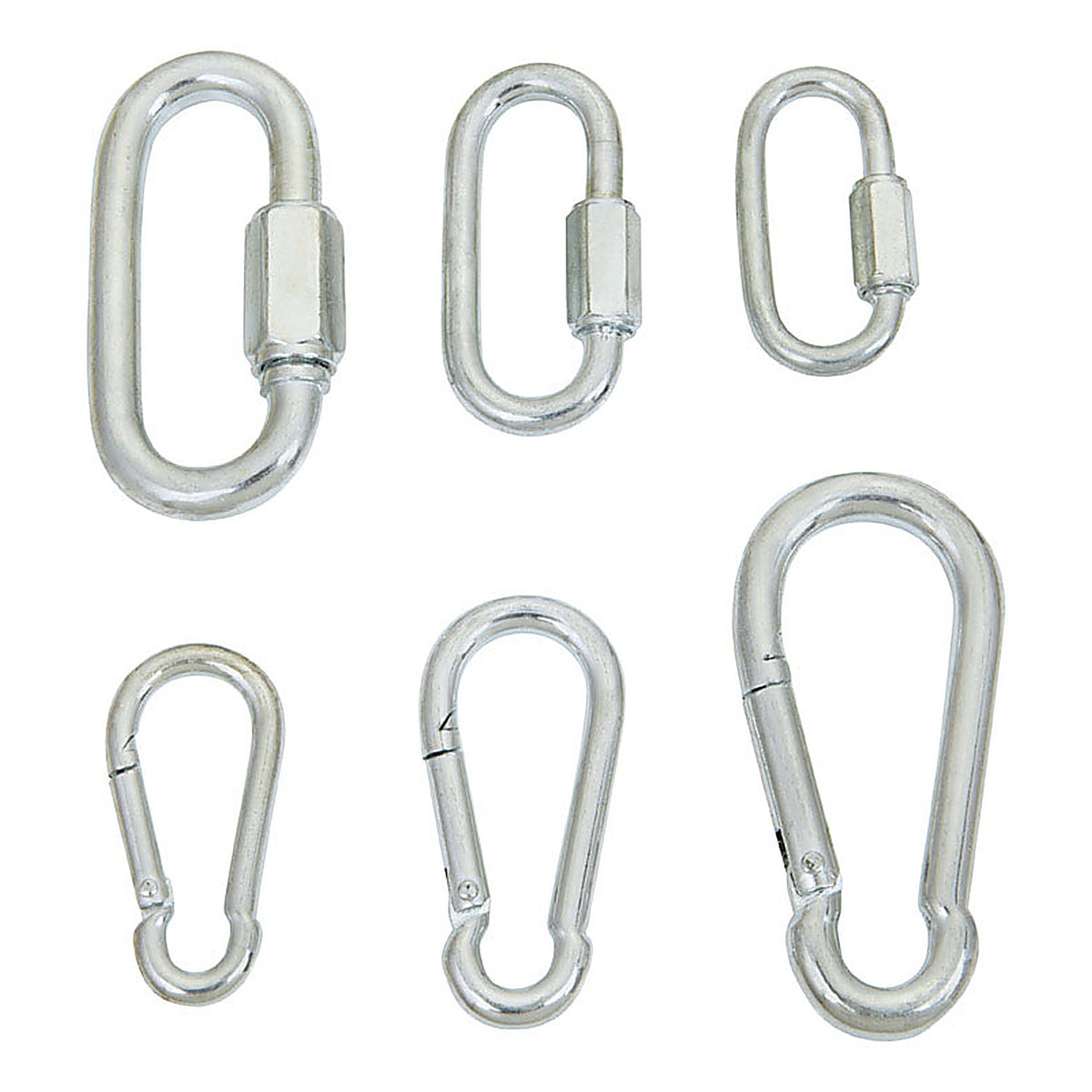 Home Plus DR67365 Zinc-Plated Steel Snap Hook And Quick Link Set