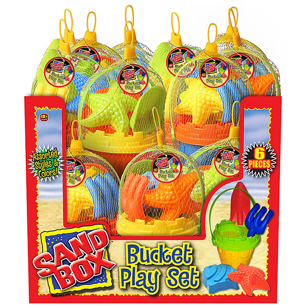 Sand Box - 1282 - Sand Toys 6 Piece