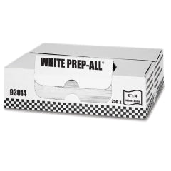 MDI Wipes 93014 SUPREME PREP-ALL TOWEL, WHITE, 12X14, FLAT, 250/CS