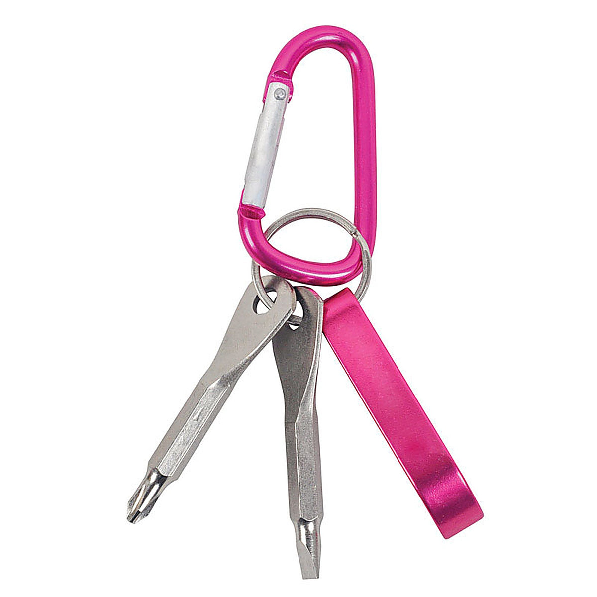 Home Plus H0005 Aluminum Pink Carabiner Key Chain