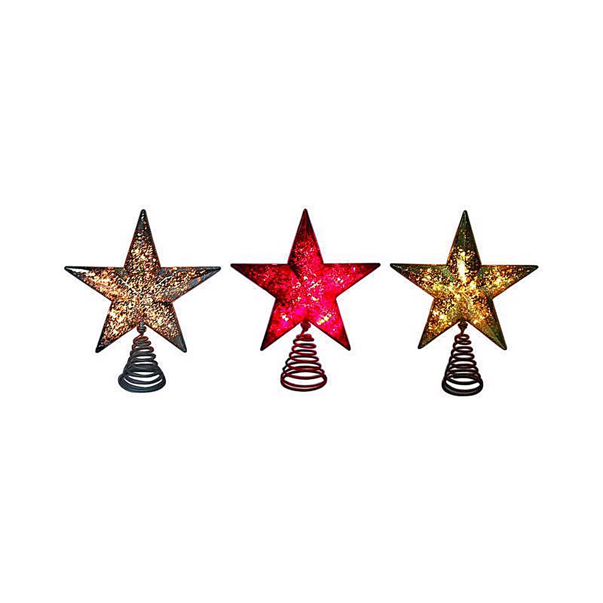 Celebrations 49056A-71 Assorted Christmas Star Tree Topper