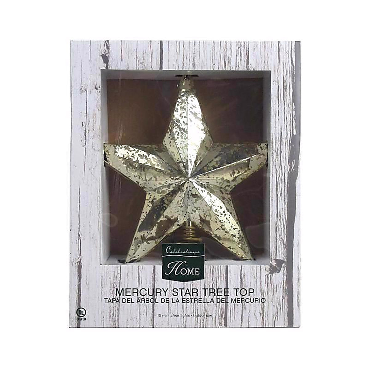 Celebrations 49056A-71 Assorted Christmas Star Tree Topper