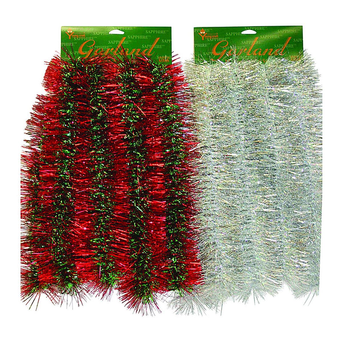 FC Young ACE-RS 12 ft. L Royal Tinsel Christmas Garland