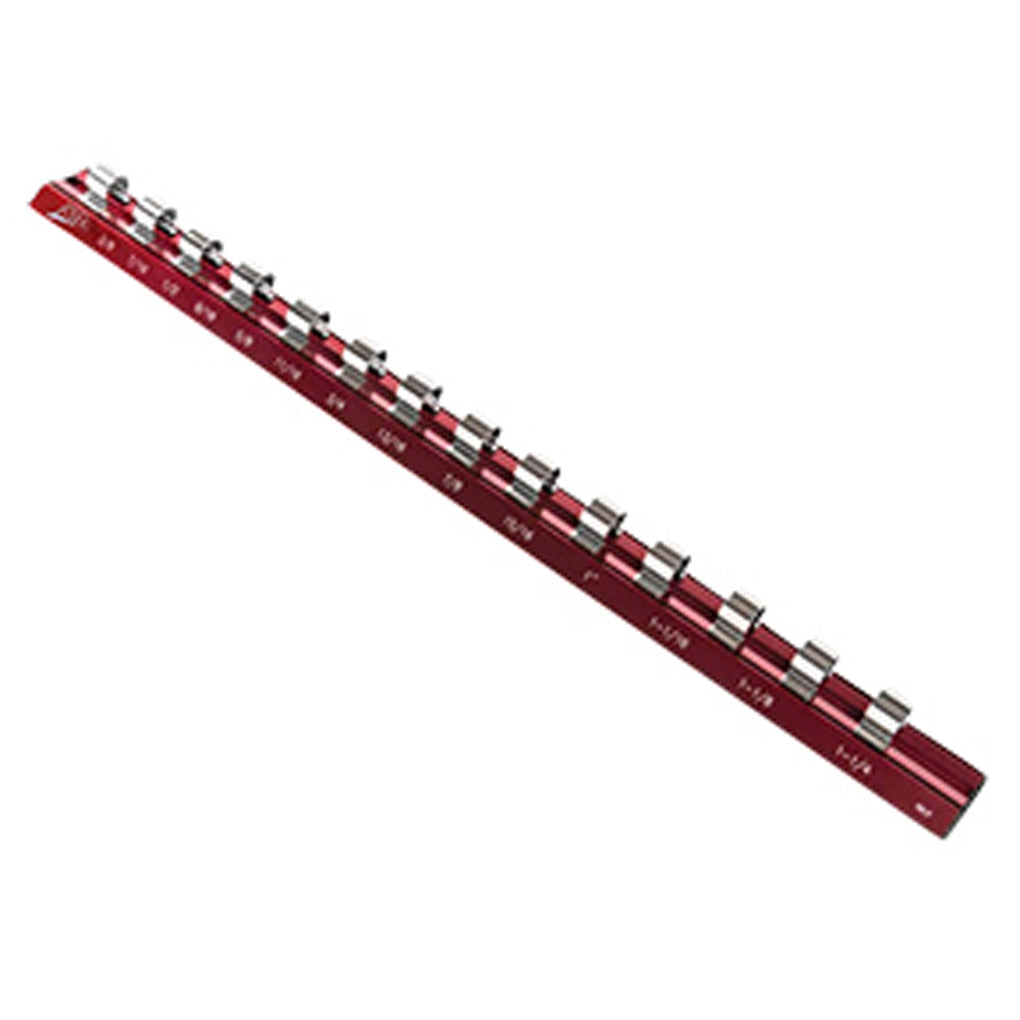 ATD 9312 1/2in. SAE Magnetic Aluminum Socket Rail