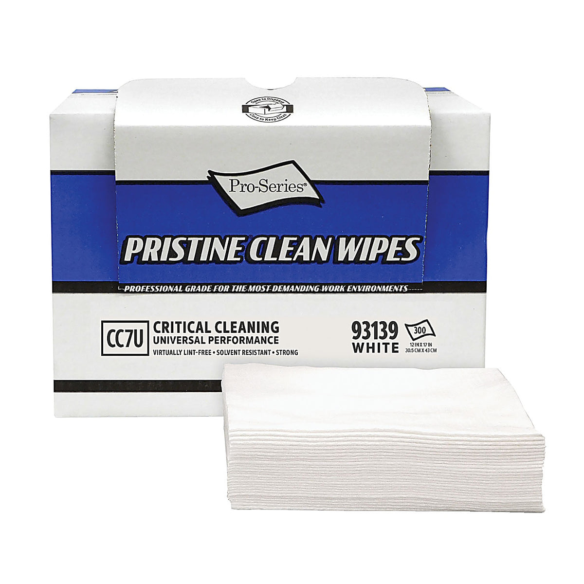 MDI Wipes 93139 SUPER RAG UNIVERSAL HIGH PERFORMANCE, WHITE PREP TOWEL, 13X16, 1/4FOLD, 300...