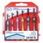Home Plus 3500011 6 pc Assorted Precision Driver Set
