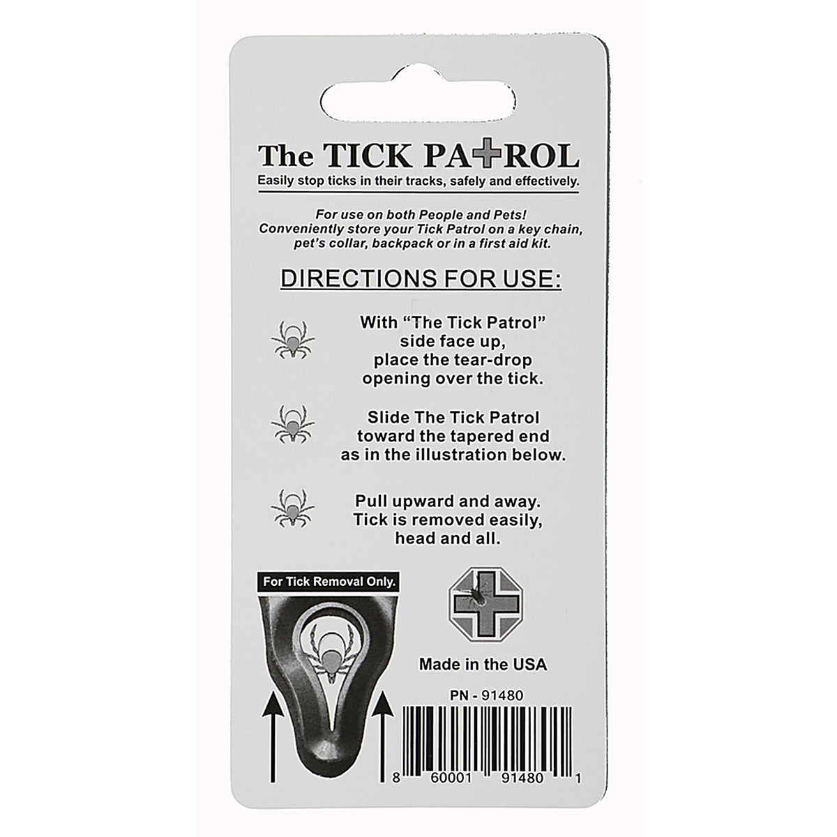 The Tick Patrol - PN-91480 - Tick Remover Key