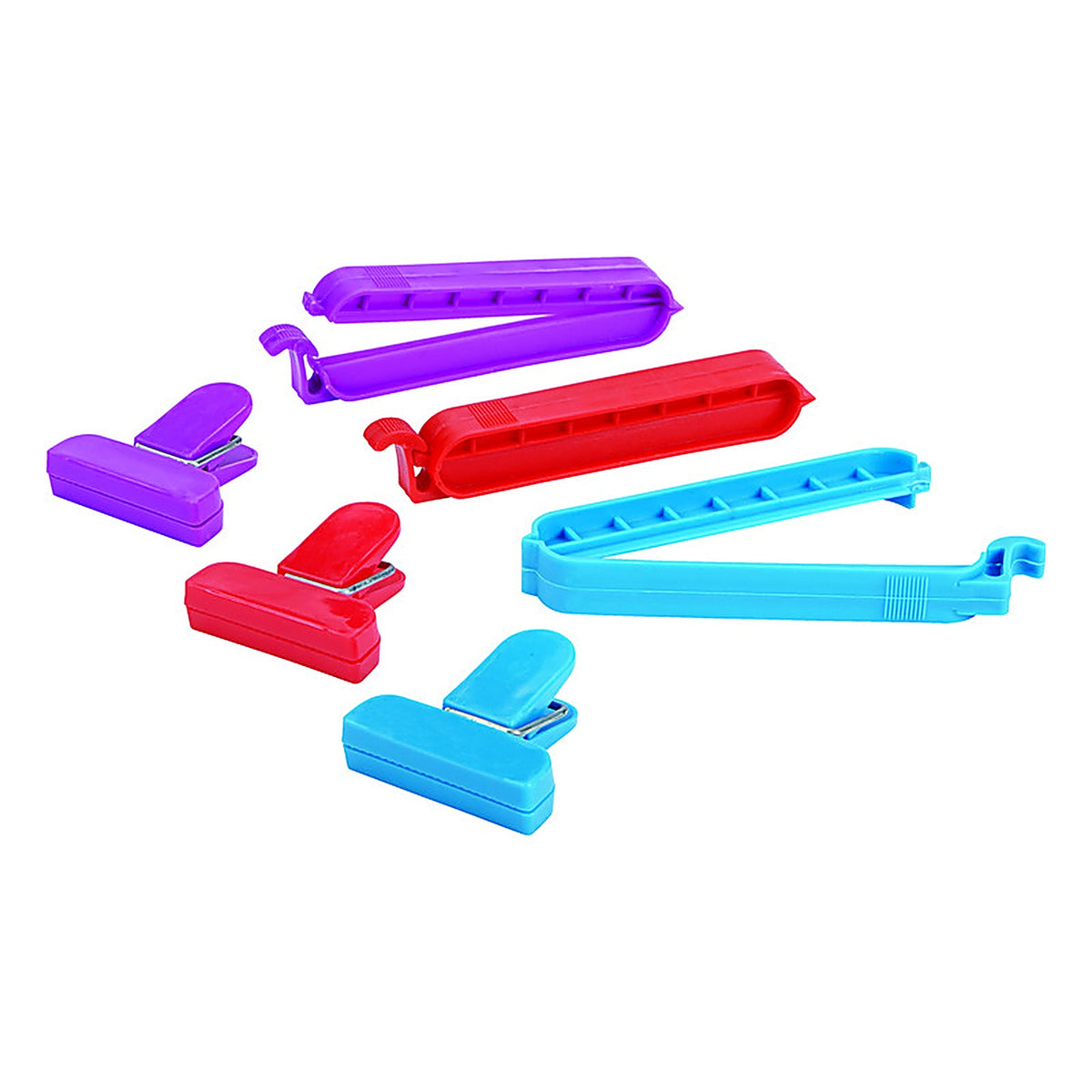 Home Plus 3500040-1 Assorted Plastic Bag Clips