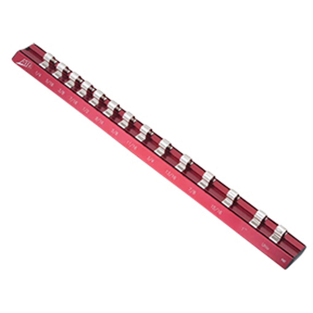 ATD 9338 3/8in. SAE Magnetic Aluminum Socket Rail