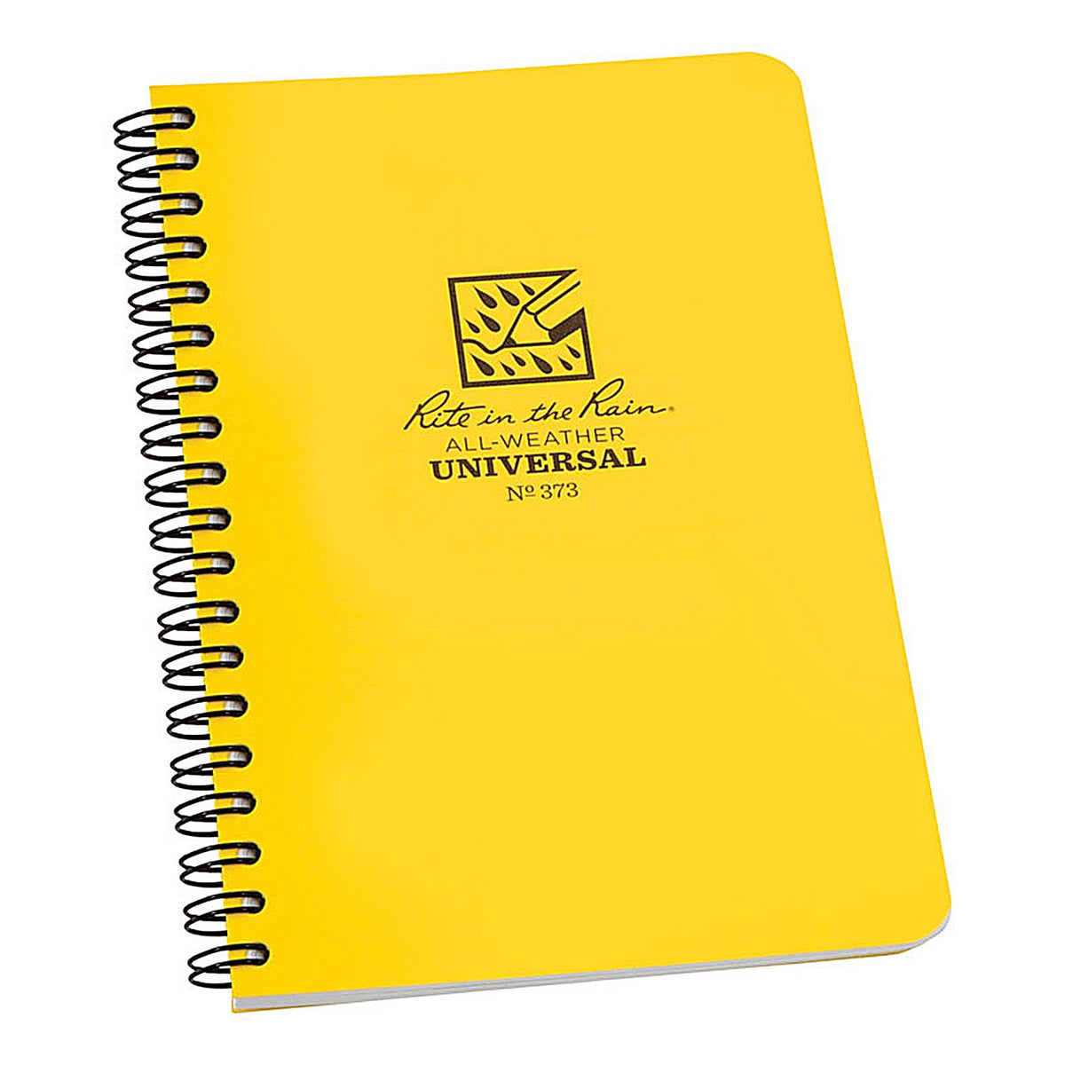 Rite in the Rain - 373 - All-Weather 4-5/8 In. W X 7 In. L Spiral Yellow Notebook