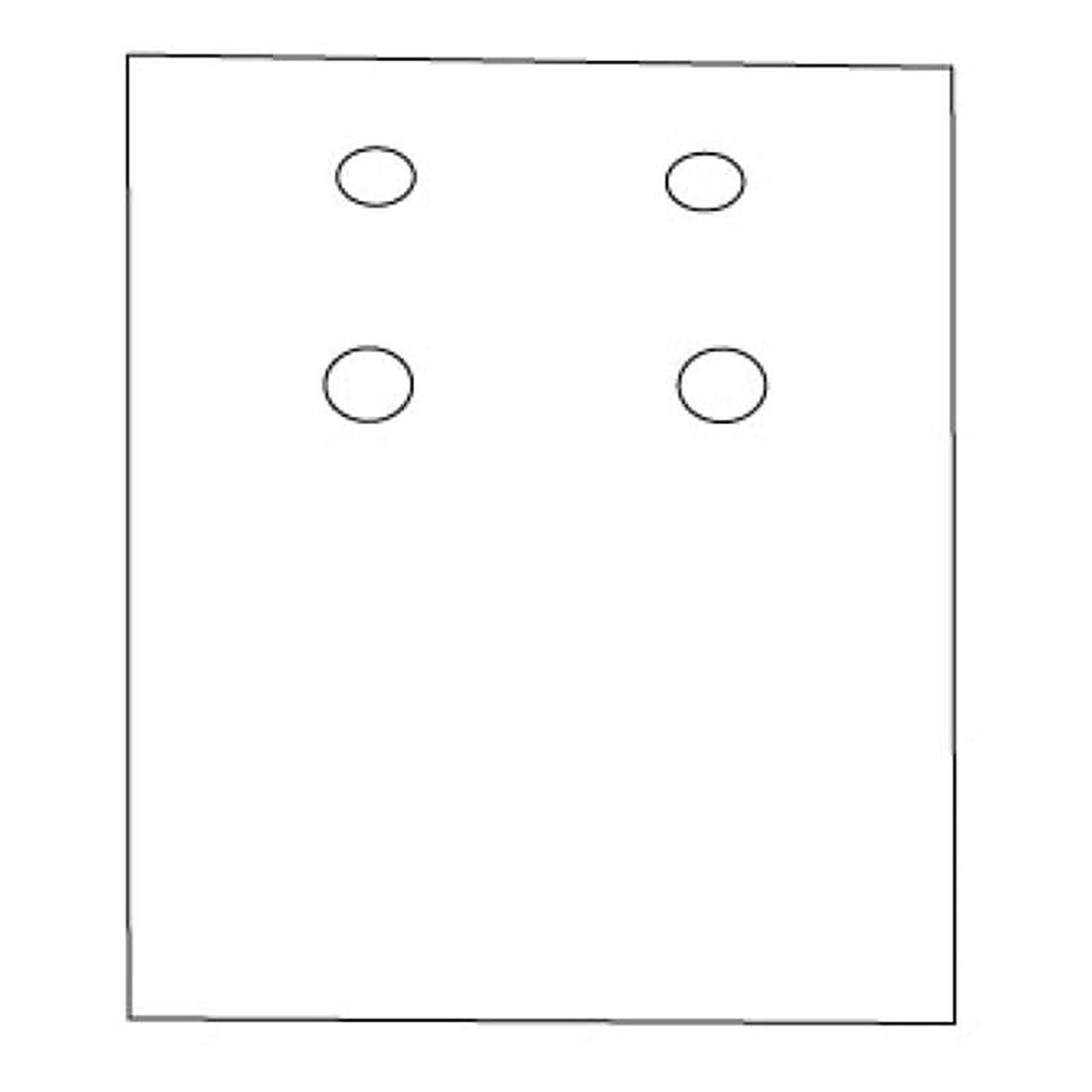 Kinter - 150253-ACE - Miscellaneous Labels Clear Hanging Label 100 Each