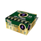Holiday Bright Lights BU25LEDFC7-TPLA LED C7 Purple 25 count Replacement Christmas Light Bulbs