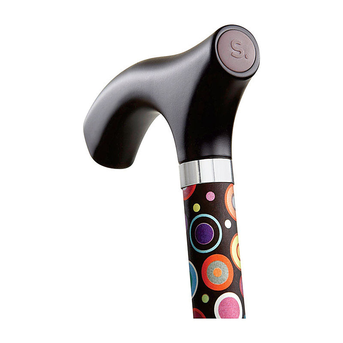 Brazos Walking Sticks - 502-2000-5100 - Bubbles Folding Walking Stick Aluminum 1 Pack
