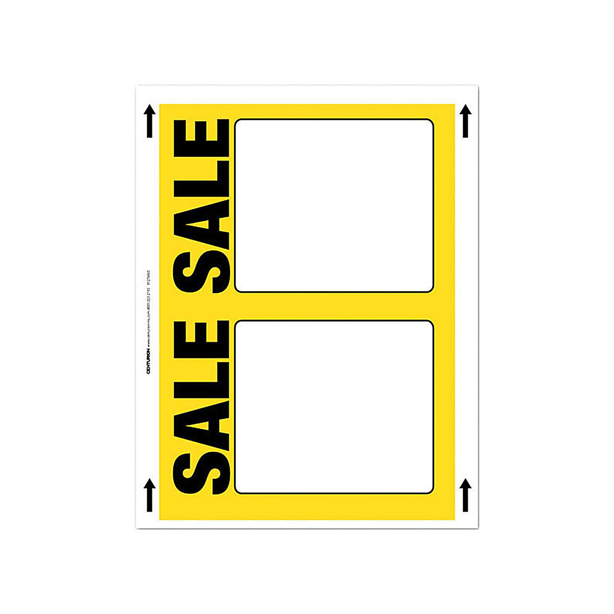 Centurion - 7062500 - 5.5 In. H X 7 In. W Office Supplies/Stationary Sign 100 Each