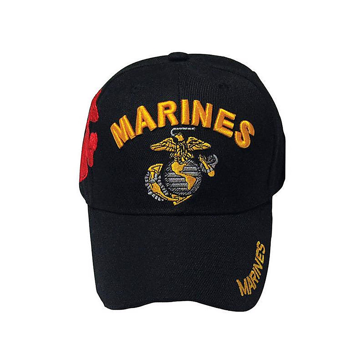 JWM 6995 Logo Baseball Cap Black One Size Fits All