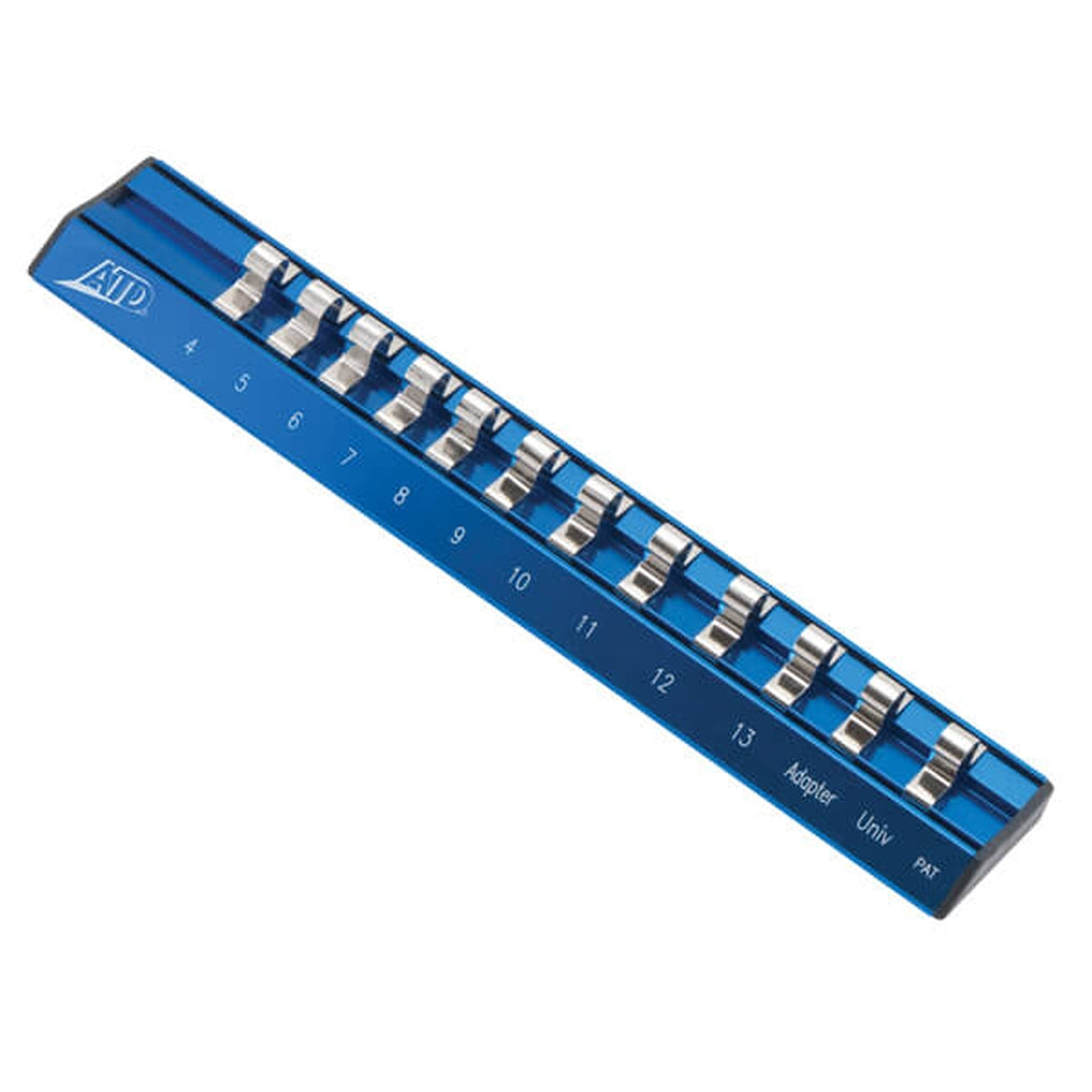 ATD 9414 1/4in. Metric Magnetic Aluminum Socket Rail