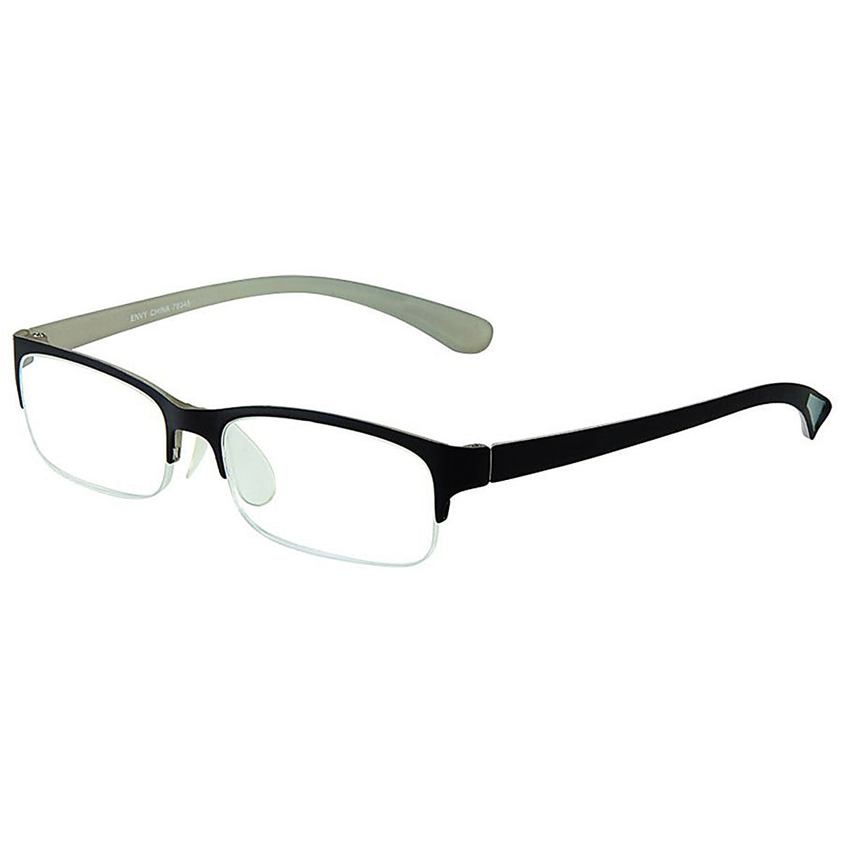 Envy - 78395 - Aspen Black Frame +2.75 Strength Unisex Reading Glasses