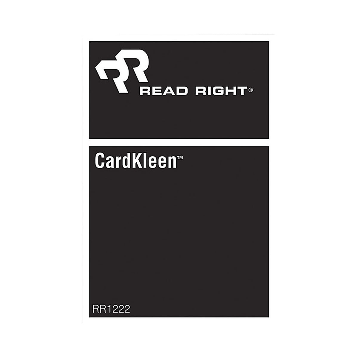 Read Right - CK 1 - Credit Card Swipe Cleaning Cards Optimize the Performance of Your Magnetic Strip Point-Of