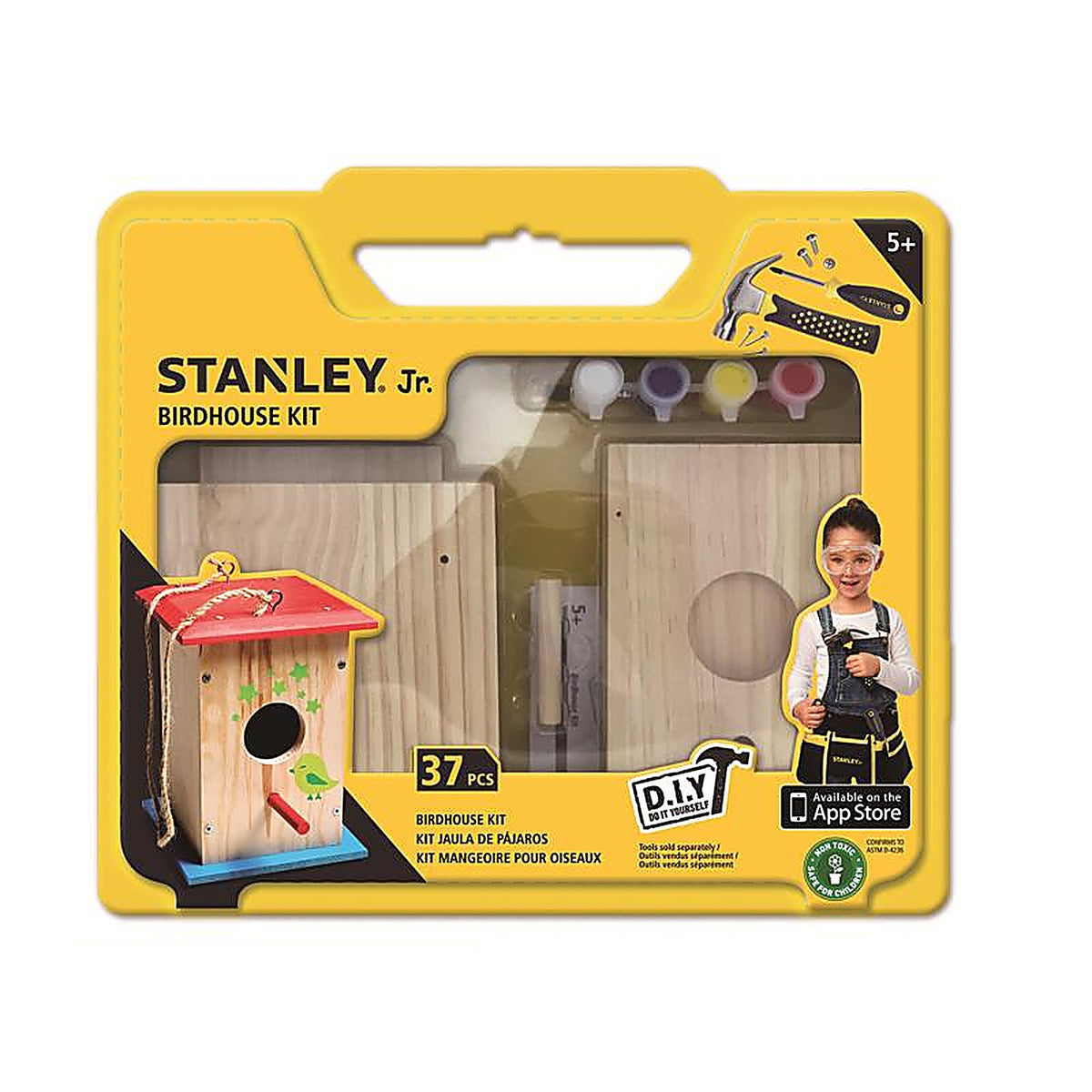 Stanley Jr. - K033-SY - Jr. Birdhouse D.i.y. Kit Assorted