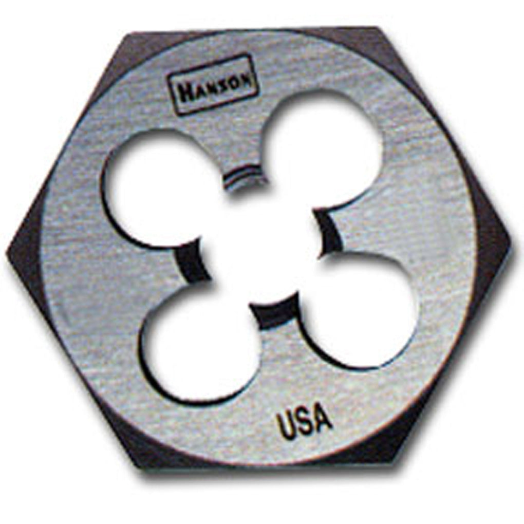 Irwin Hanson 9434 3/8in. 16 NC Hexagon Machine Screw Die, Carded