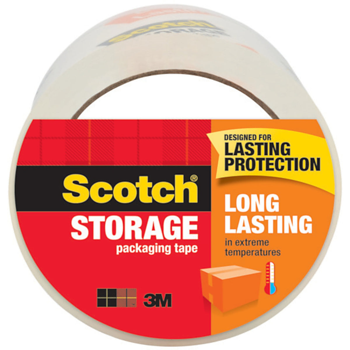 3M 03650 Scotch Heavy Duty Packaging Tape Clear