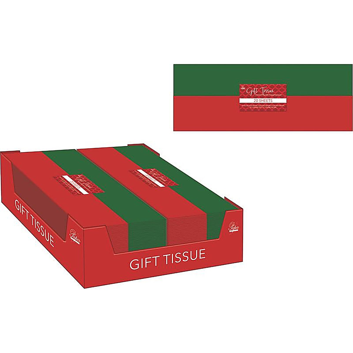 Expressive Design Group - TISRG20CD - Assorted Wrapping Tissue Paper
