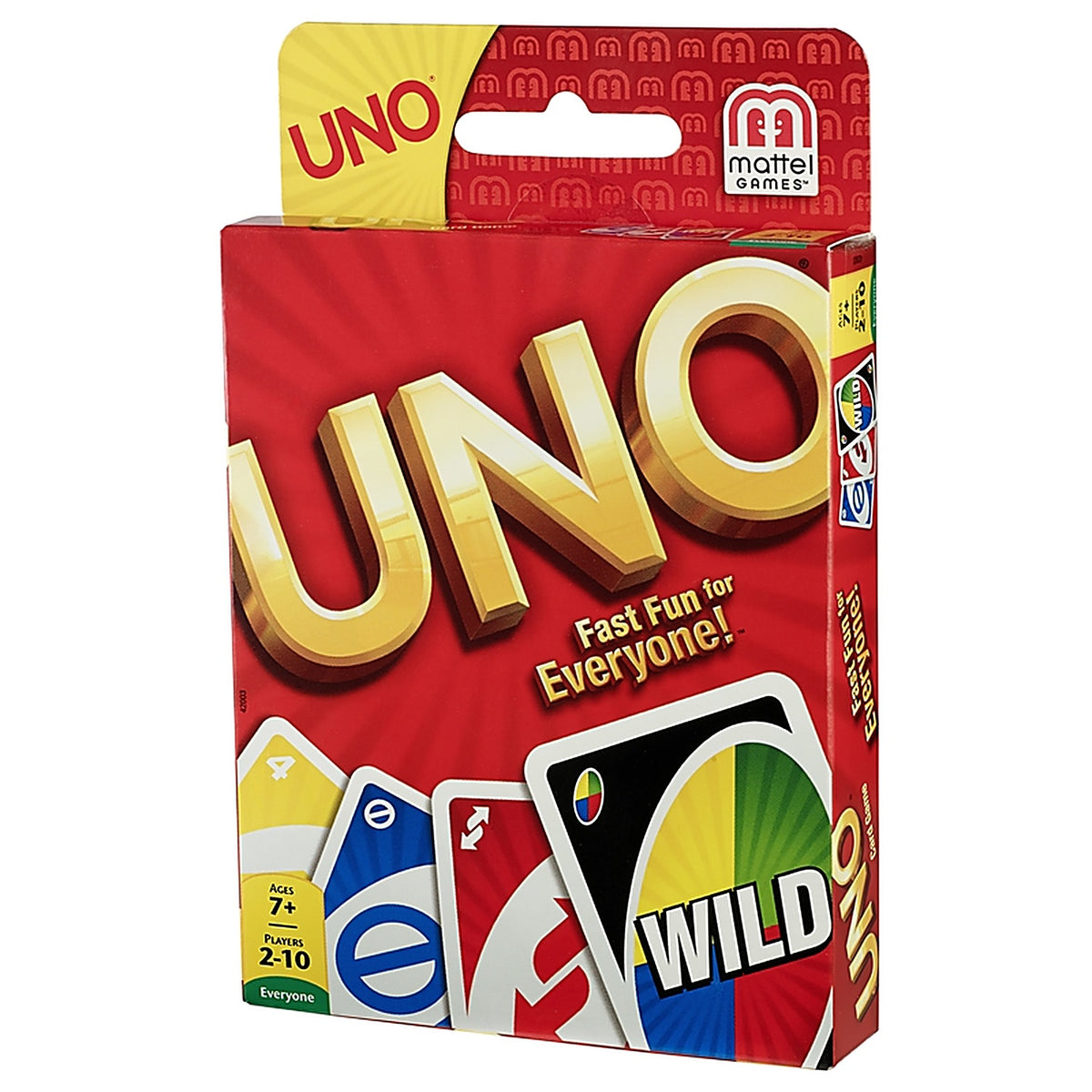 UNO 42003 Card Game Plastic Multicolored