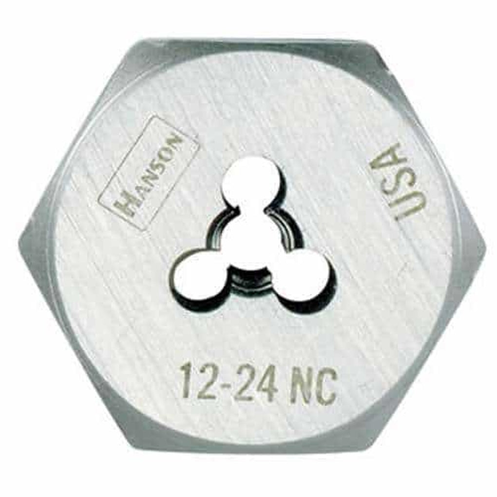 Irwin Hanson 9444 1/2in. 13 NC Hexagon Machine Screw Die, Carded