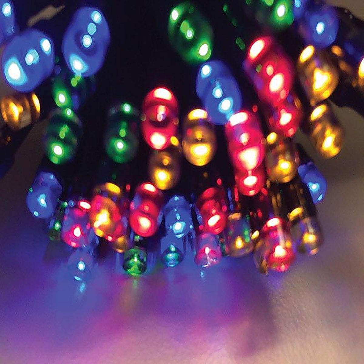 Celebrations X170331-88-M LED Micro/5mm Multi-color 100 count String Christmas Lights 16.25 ft.