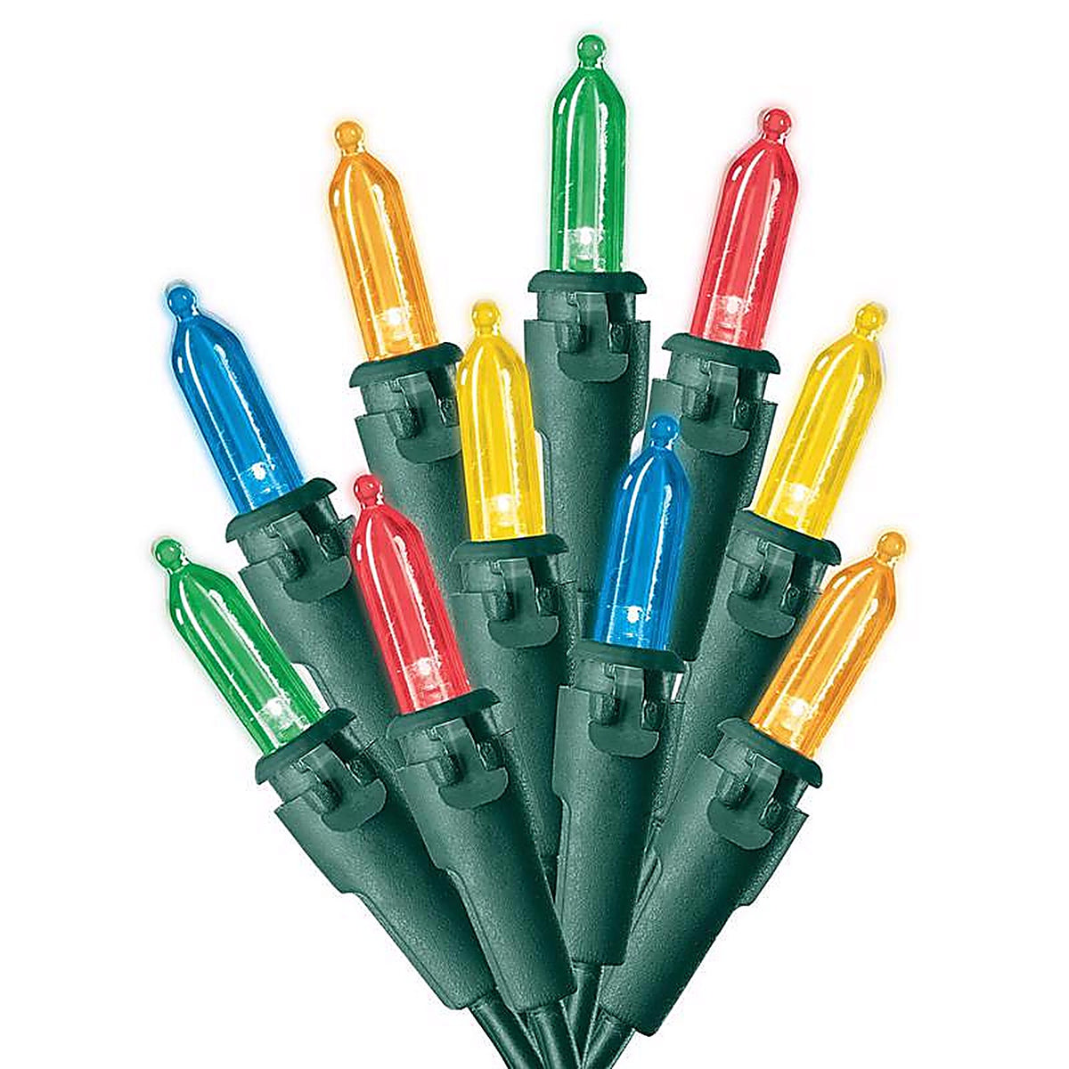 Celebrations 40766-71 LED Mini Multi-color 300 count String Christmas Lights 74.5 ft.
