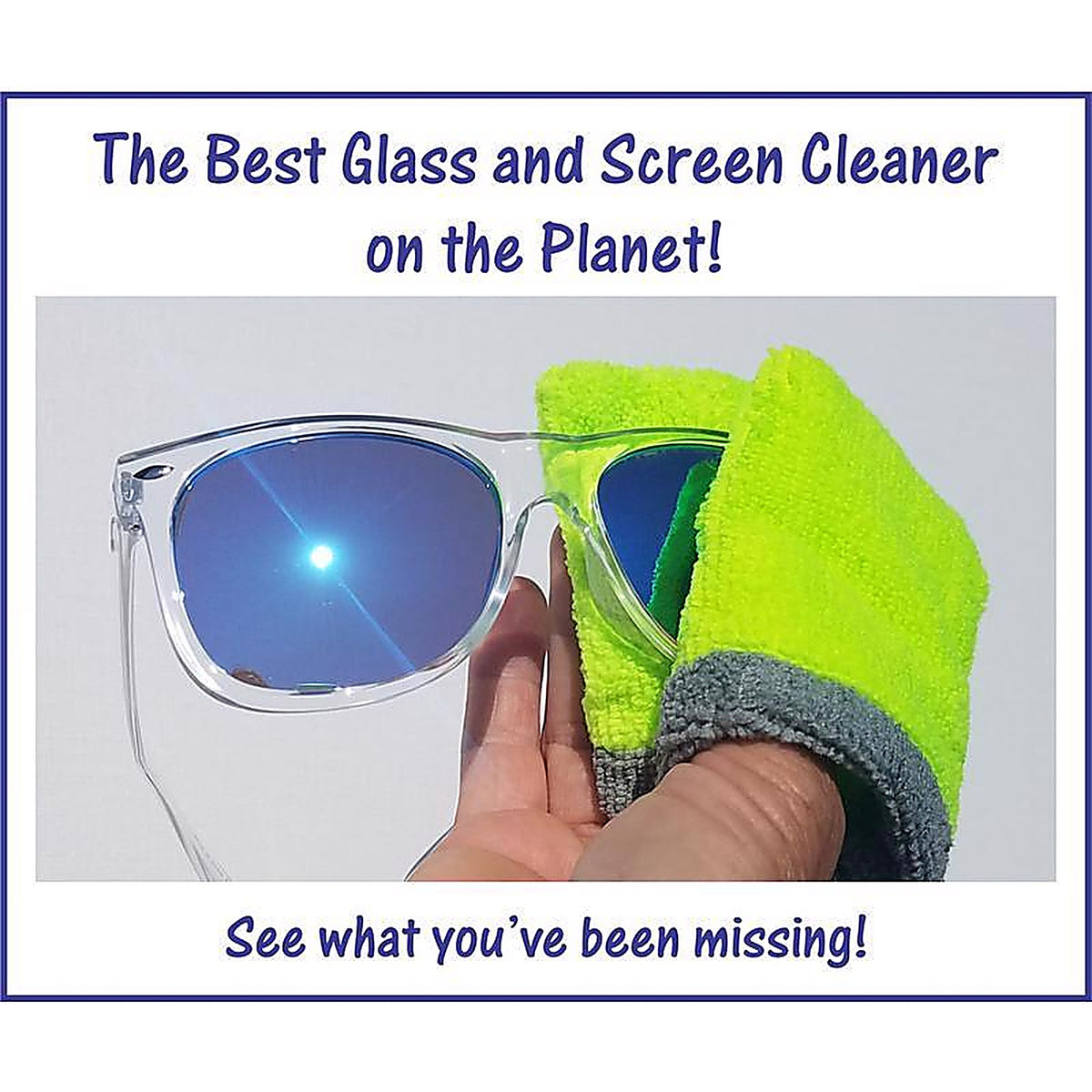 SmudgeAway - SMUDGEAWAY MITT - Microfiber Cleaning Mitt 2.5 In. W X 3.5 In. L 1 Pack