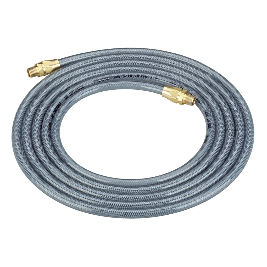 DYNABRADE 94876 25ft. Max Flow Air Hose Assembly, Male/Male